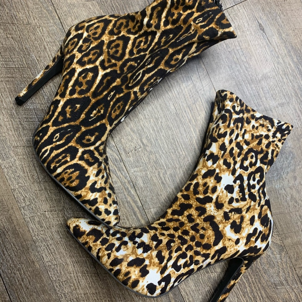 Leopard Booties - Picture 3 of 6
